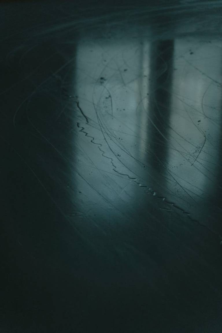 white and black abstract painting